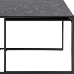 Tarbes Soffbord 120x60 cm Svart
