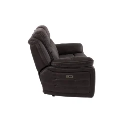 Teddy 2-Sits Reclinersoffa Manuell Brun