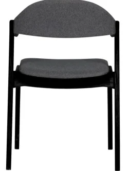 Tonus Stol Svart Ek