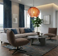 Tor 3,5-Sits Soffa Meda Dusty Pink