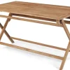 Turin Fällbord Teak 140x80