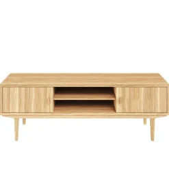TV-bänk Nr.420 160x54 cm Oljad Ek