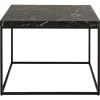 Vesterbro Soffbord 60x60 cm Svart Marquina