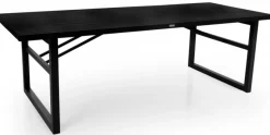 Vevi Matgrupp 230x95 cm ink 6st Delia Karmstolar Svart