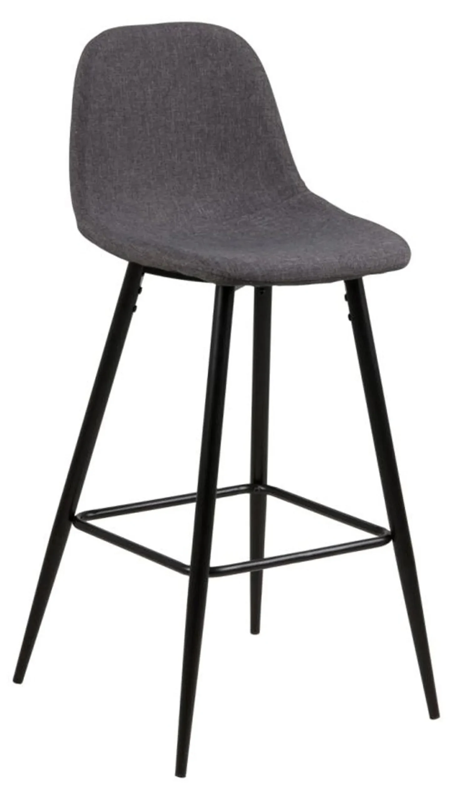 Wilma Hill Barstol Grå/Svart