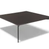 Wire Soffbord 90x90 cm Brown Ash