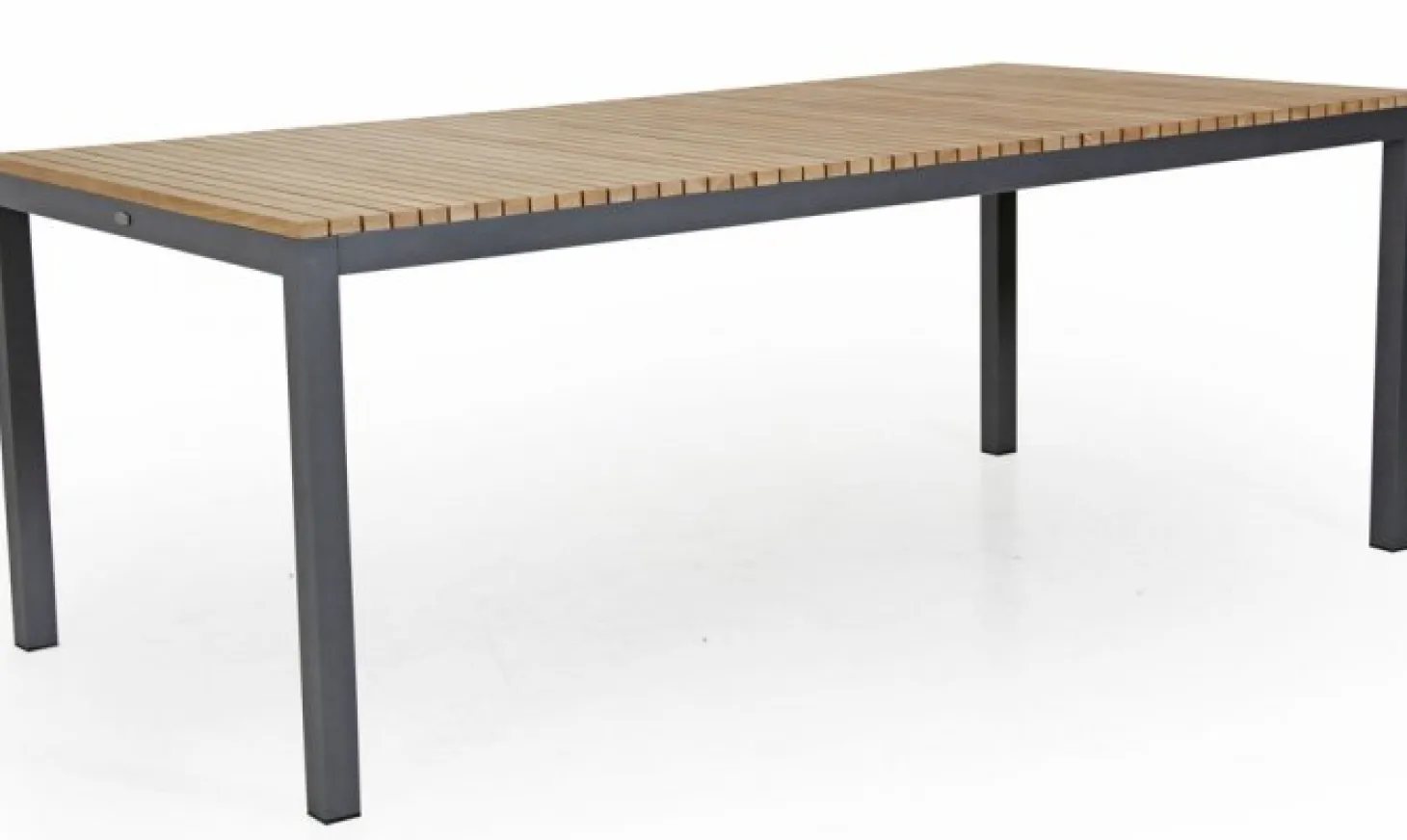 Zalongo Matgrupp Teak/Grå Alu ink 6st Karmstolar