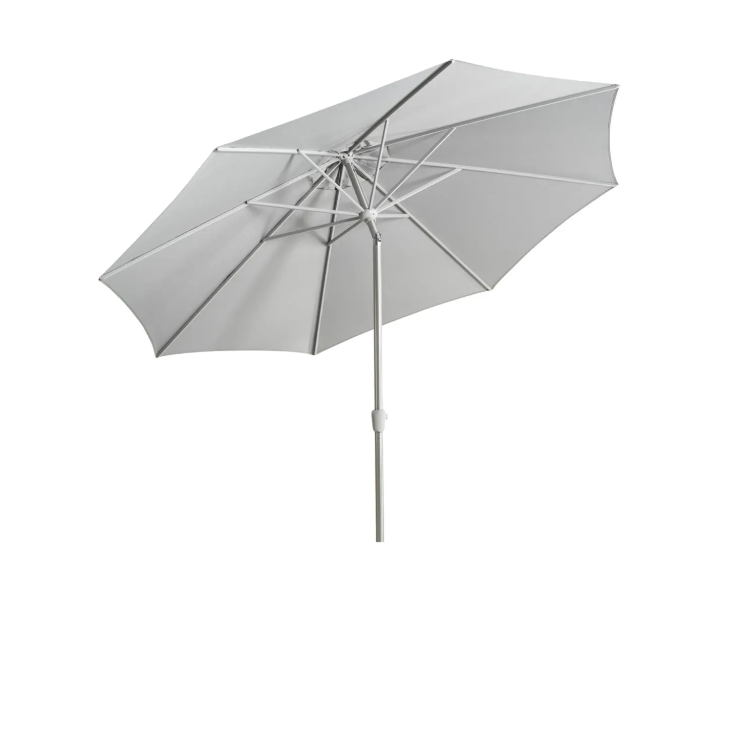 Abriola Parasoll 330x258 cm Grå