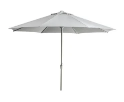 Abriola Parasoll 330x258 cm Grå
