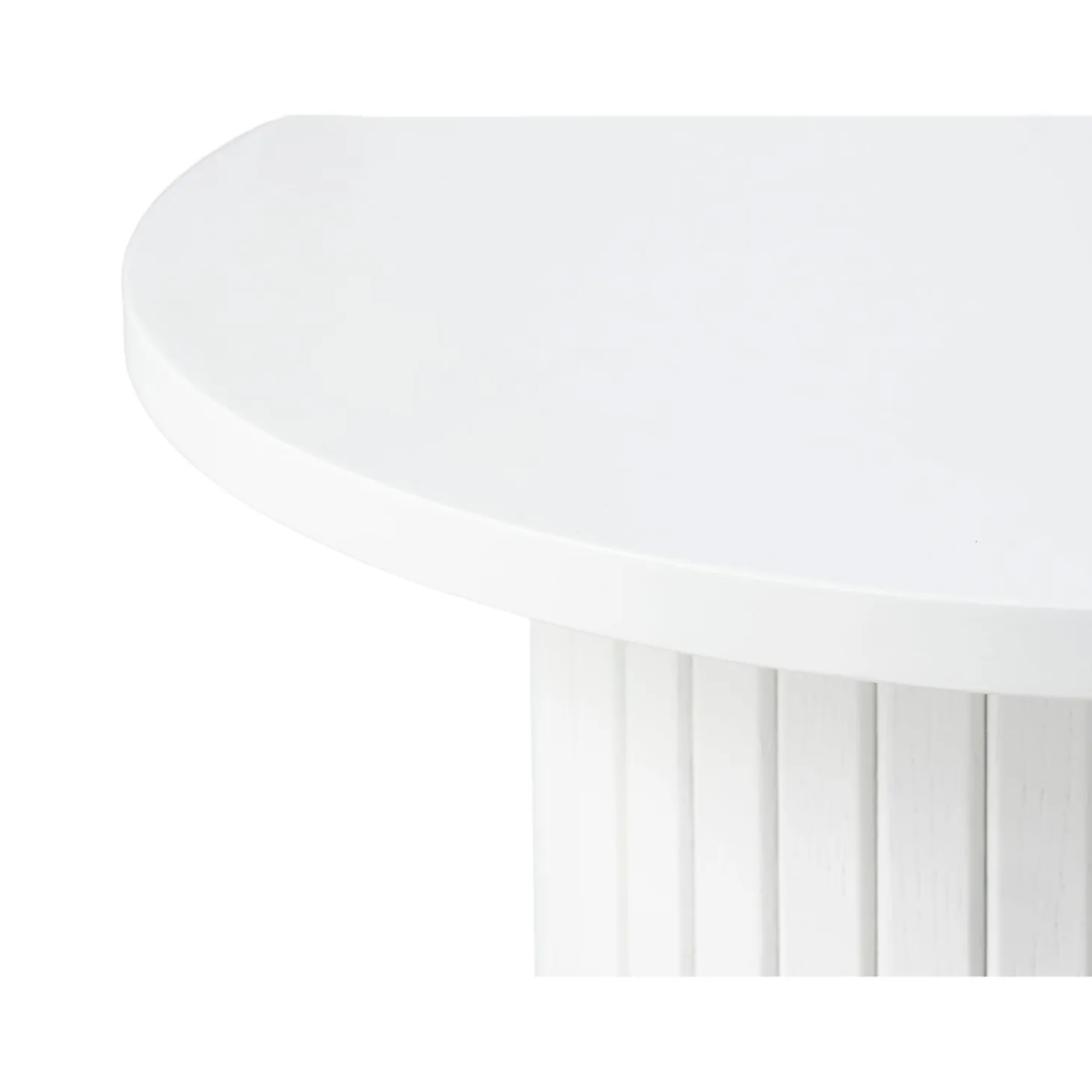 Accento Ø50 cm Sidobord Vit