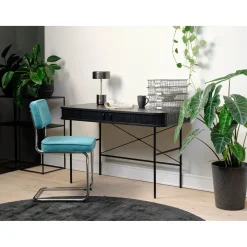 Accento 60x120 cm Skrivbord Svart Ek