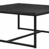 Acero Soffbord 100x100cm Svart