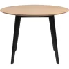 Alba Matbord Rund 105 cm Ek/Svart