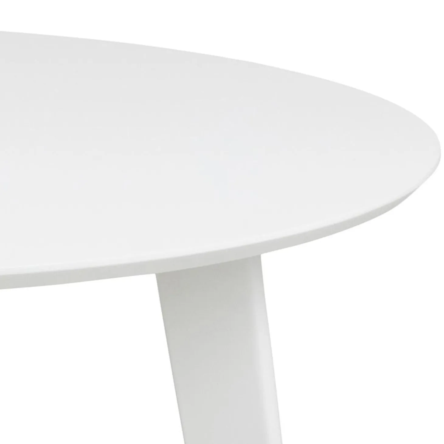 Alba Matbord Rund 105 cm Vit
