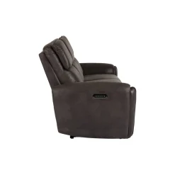 Alice Reclinersoffa 3-Sits Elektrisk Brun