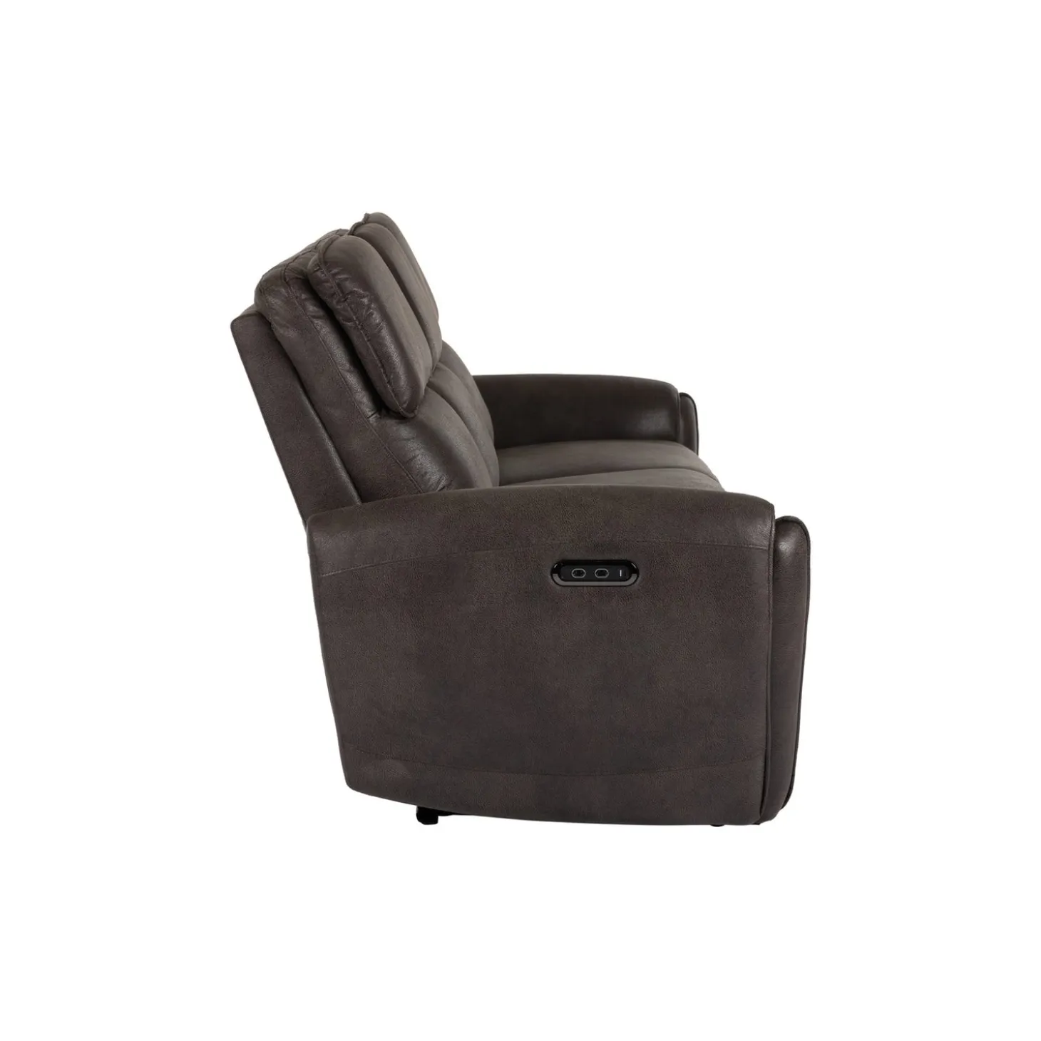 Alice Reclinersoffa 3-Sits Elektrisk Brun
