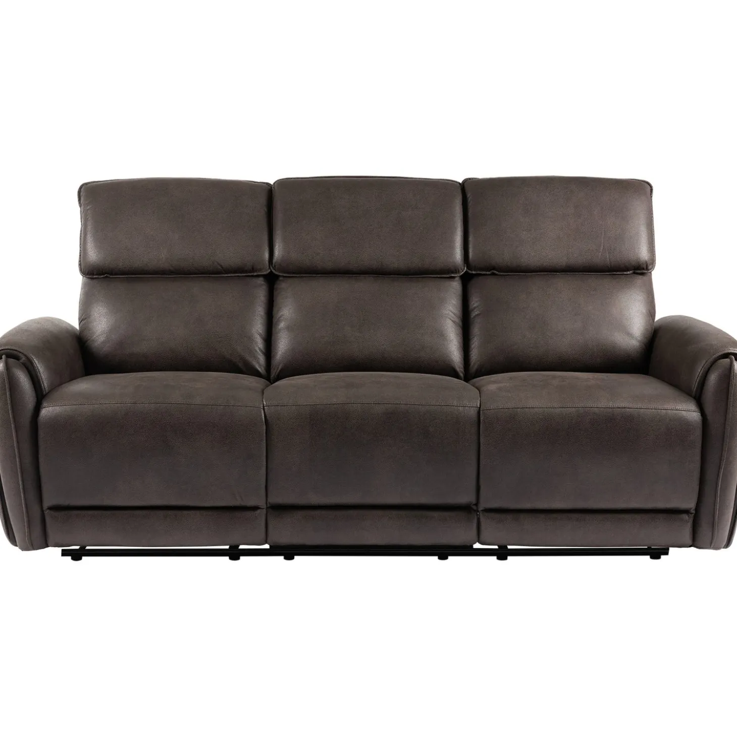 Alice Reclinersoffa 3-Sits Elektrisk Brun