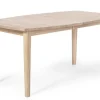 Allegro Matbord 186cm Inkl. Två Ilägg Vitoljad Ek