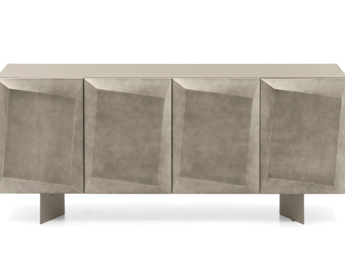 Alterego Sideoboard 4D Brushed Pearl Beige