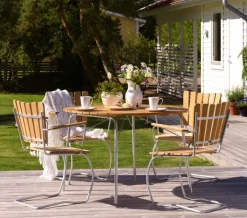 56:an Bord 110 cm Rund Teak