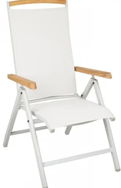 Andy Positionsstol Light Grey/Teak