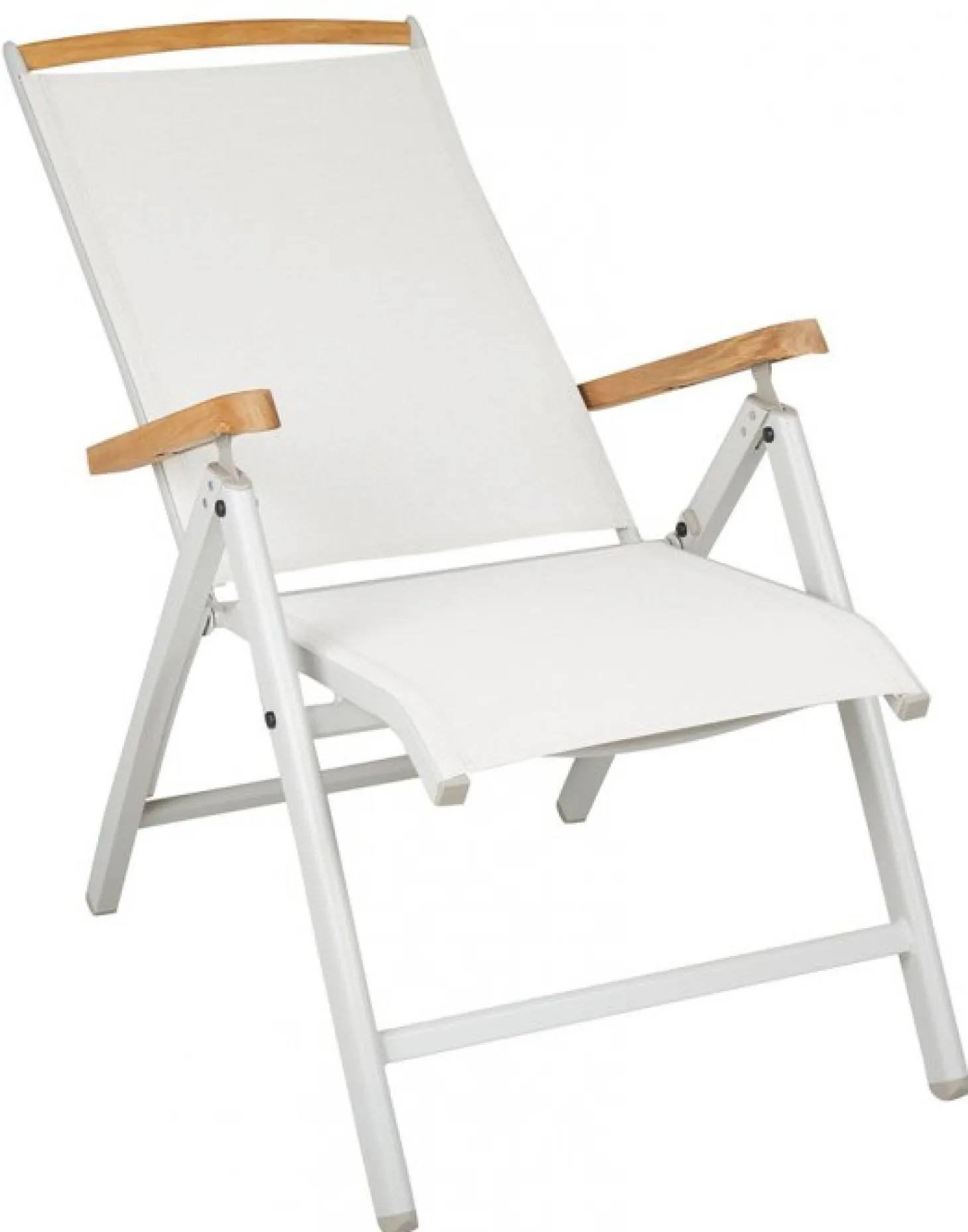 Andy Positionsstol Light Grey/Teak