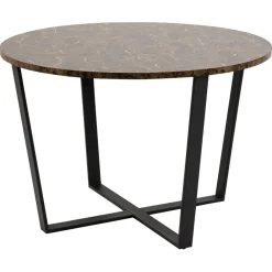 Angers Matbord Rund 110 cm Delhi-marmor