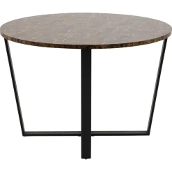 Angers Matbord Rund 110 cm Delhi-marmor