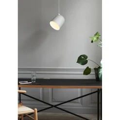 Angle E27 Taklampa Vit/Telegrå