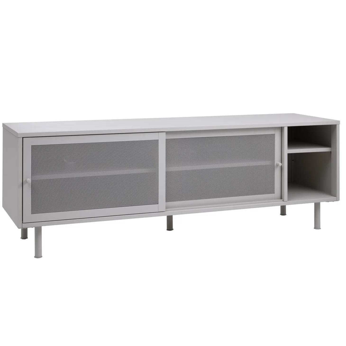 Angolo Mediabänk 160 cm Greige