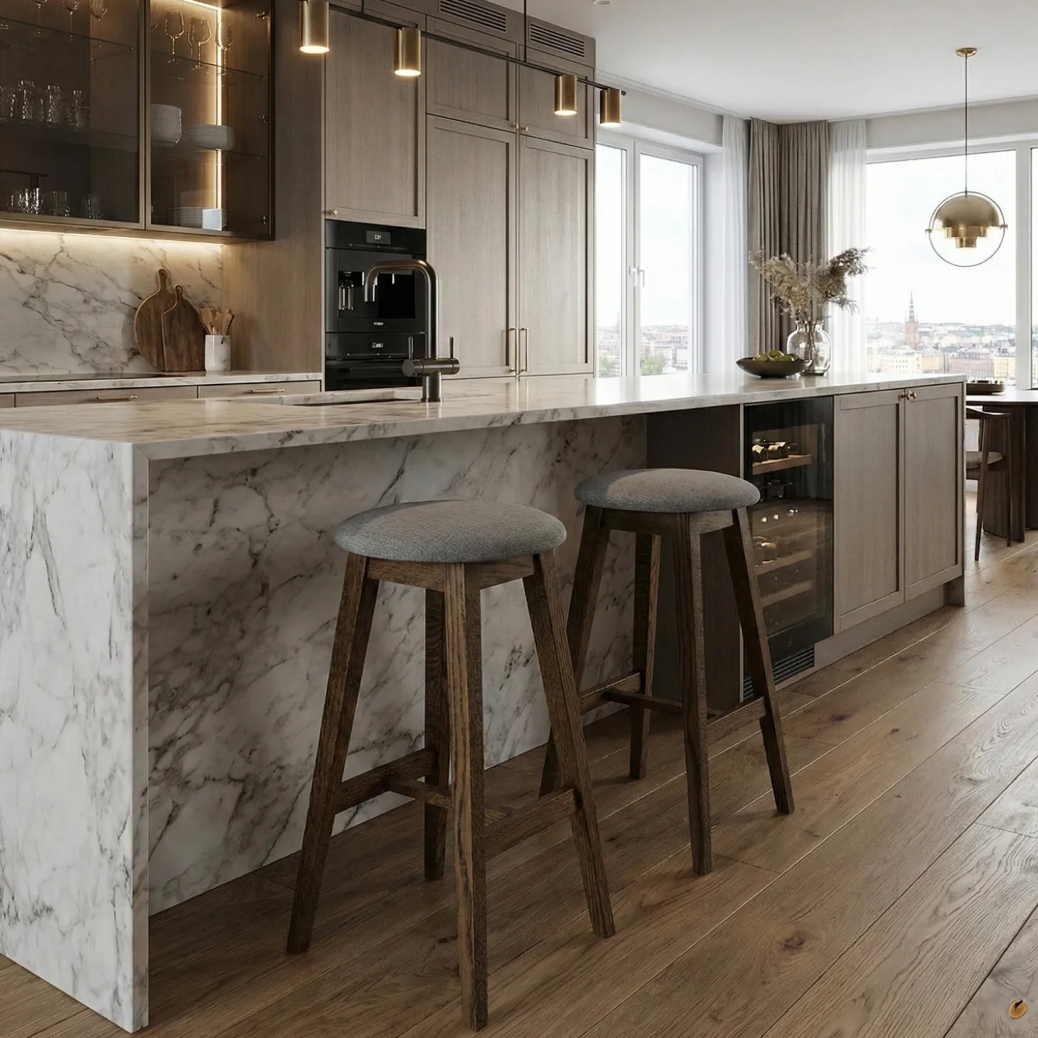 Apex Barpall Oak Smoked
