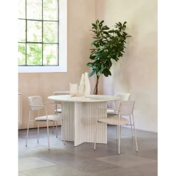 Arco Matbord Rund 110 cm Greige