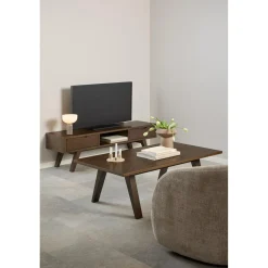 Arendal Soffbord 130x70 cm Rökt Ek