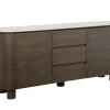 Aria Sideboard Brun/Keramisk Travertin