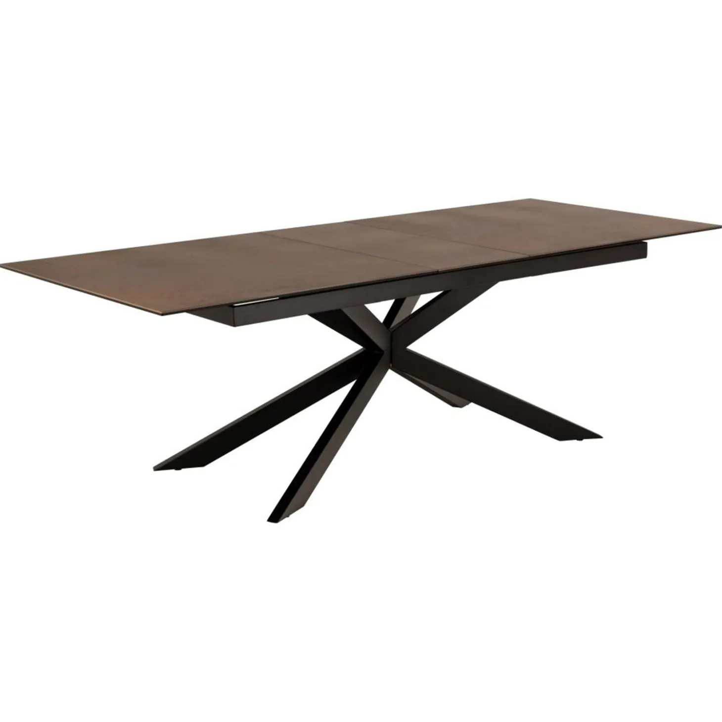 Armand Matbord 100x200-240 cm Rostbrun Lemco