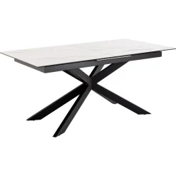 Armand Matbord 90x168-210 cm Vitt Akranes