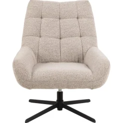 Avril Vilofåtölj Monza tyg Beige
