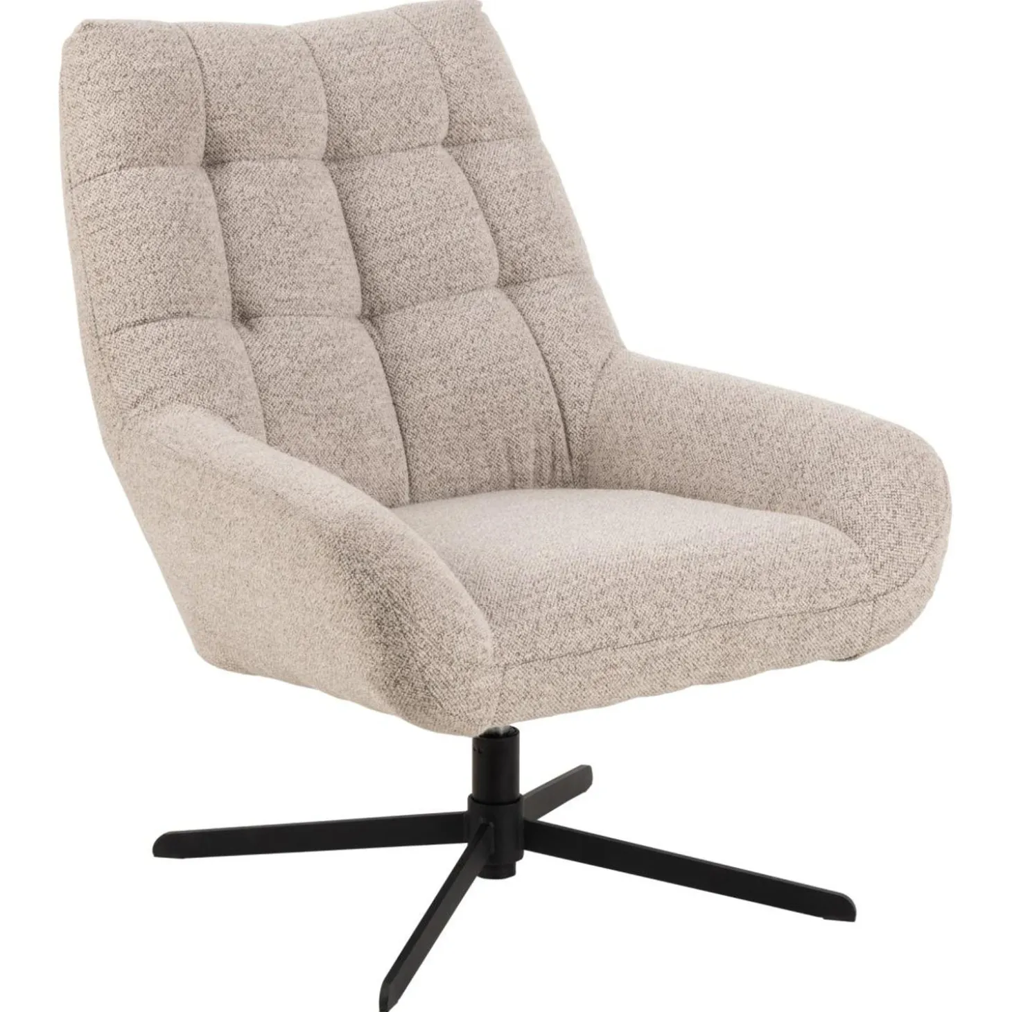 Avril Vilofåtölj Monza tyg Beige