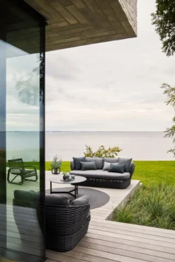 Basket Loungesoffa 2-Sits Grafit