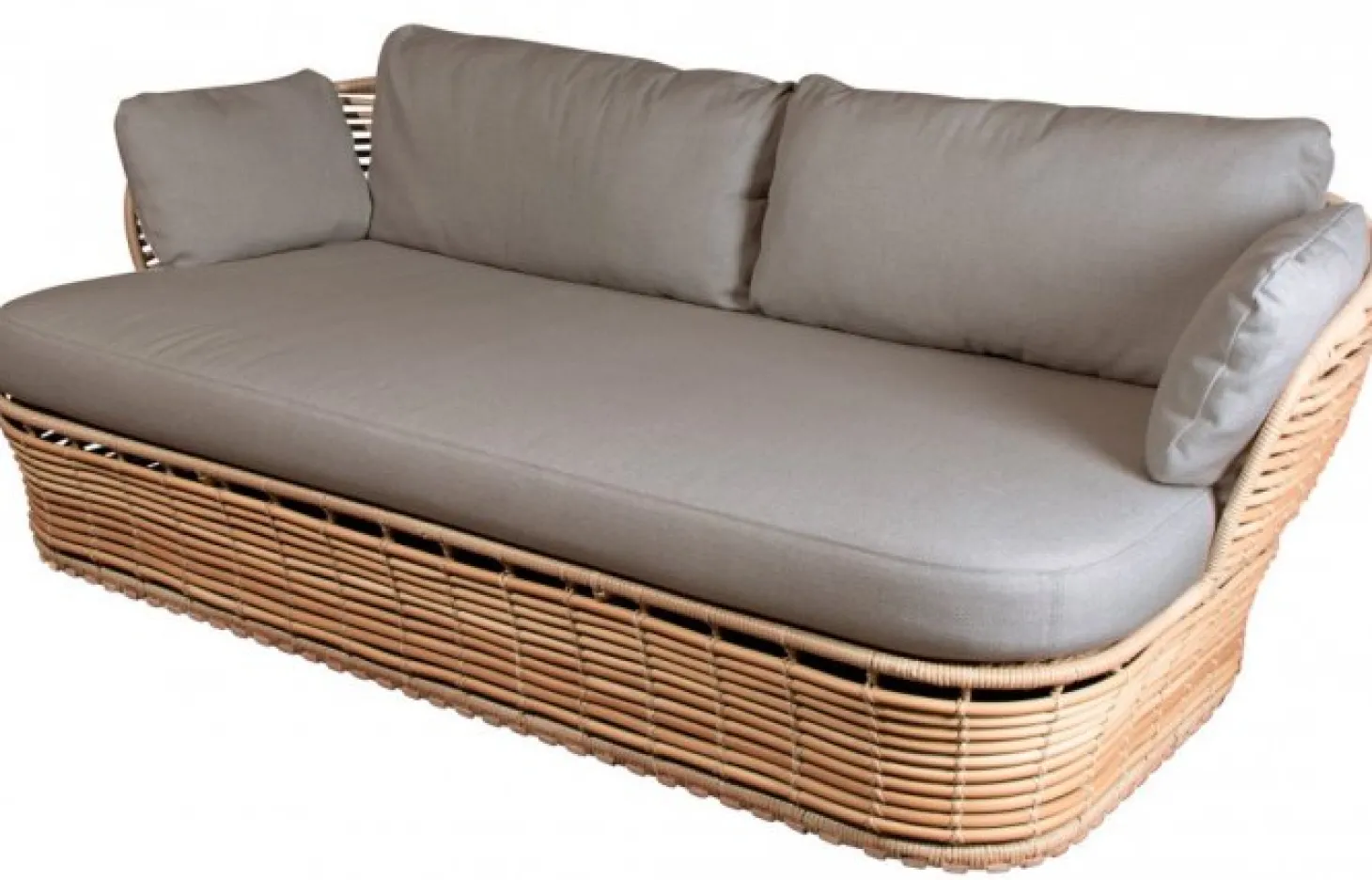 Basket Loungesoffa 2-Sits Natural