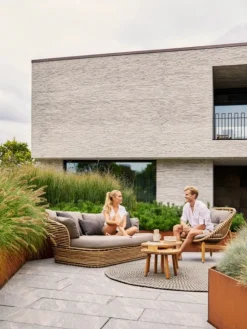 Basket Loungesoffa 2-Sits Natural