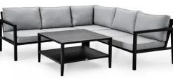 Belfort 2-Sits Soffa H/V Svart/Grå