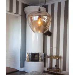 Bellissimo Grande Taklampa Amber