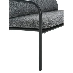 Bendt 2-sits Soffa 138x72 cm Svart/Teddy Ant