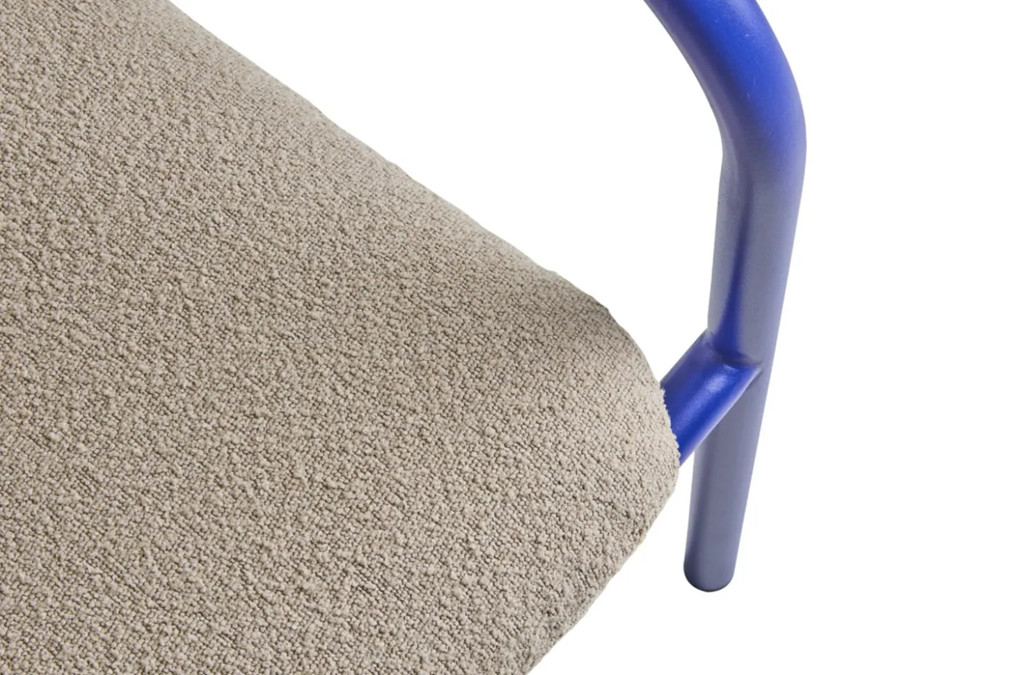 Bendt Utefåtölj Indigo Blue/Teddy Beige
