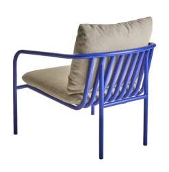 Bendt Utefåtölj Indigo Blue/Teddy Beige