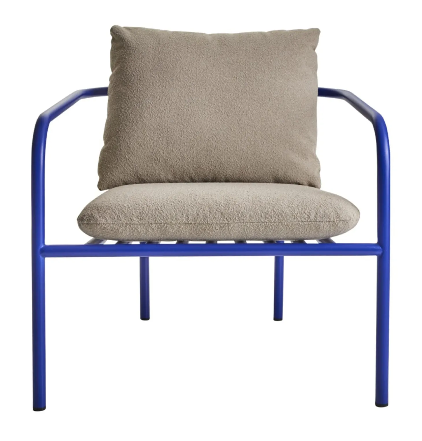 Bendt Utefåtölj Indigo Blue/Teddy Beige