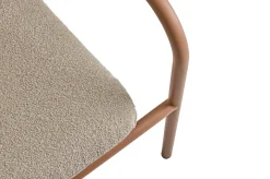 Bendt Utefåtölj Peach/Teddy Beige