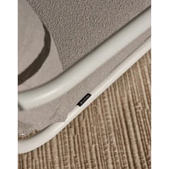 Bendt Utefåtölj Pearl White/Teddy Beige