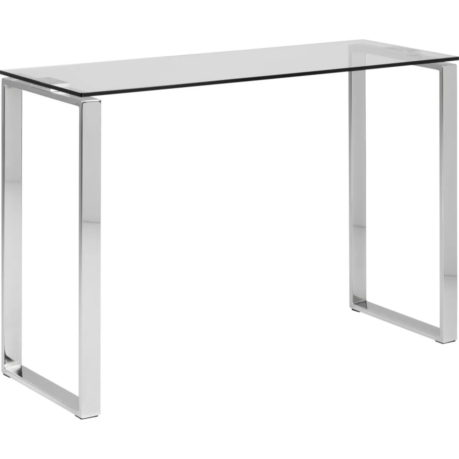 Benz Konsolbord 110x40 cm Krom/Glas